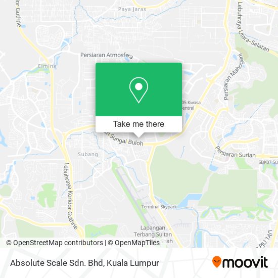 Absolute Scale Sdn. Bhd map