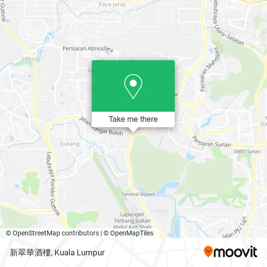 新翠華酒樓 map