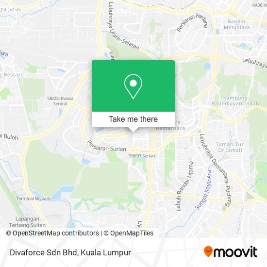 Divaforce Sdn Bhd map