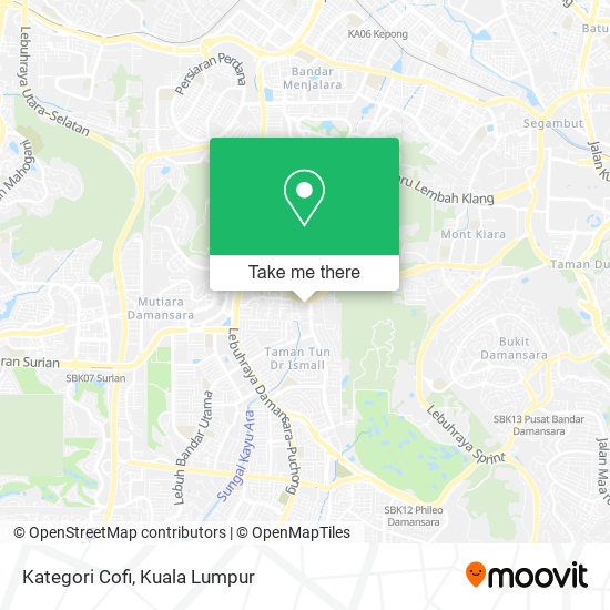 Kategori Cofi map