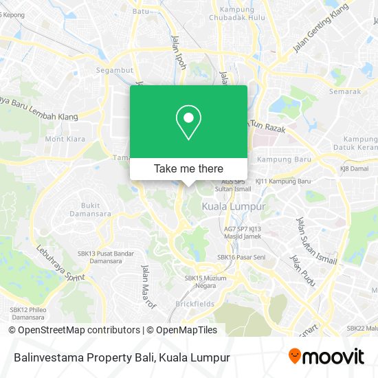 Balinvestama Property Bali map