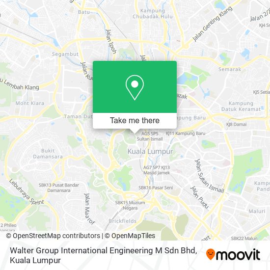 Walter Group International Engineering M Sdn Bhd map