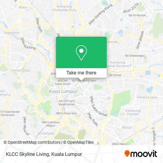 KLCC Skyline Living map