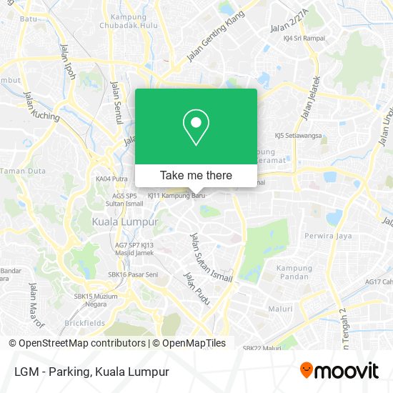 Peta LGM - Parking