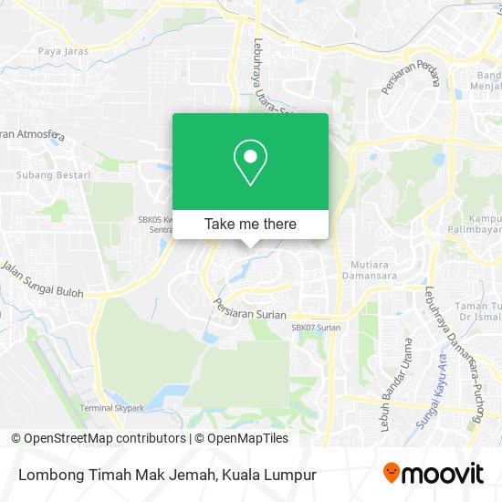 Lombong Timah Mak Jemah map