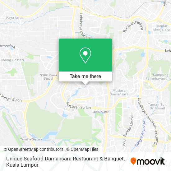 Peta Unique Seafood Damansara Restaurant & Banquet