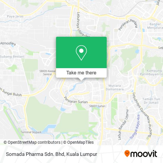 Somada Pharma Sdn. Bhd map