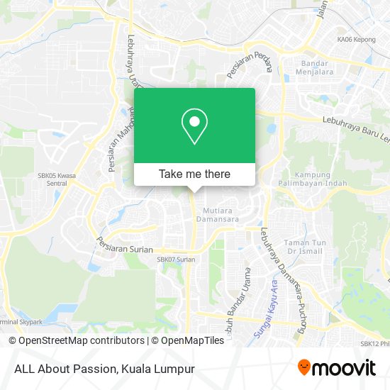 ALL About Passion map