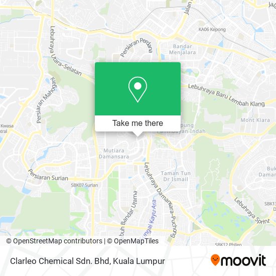 Clarleo Chemical Sdn. Bhd map