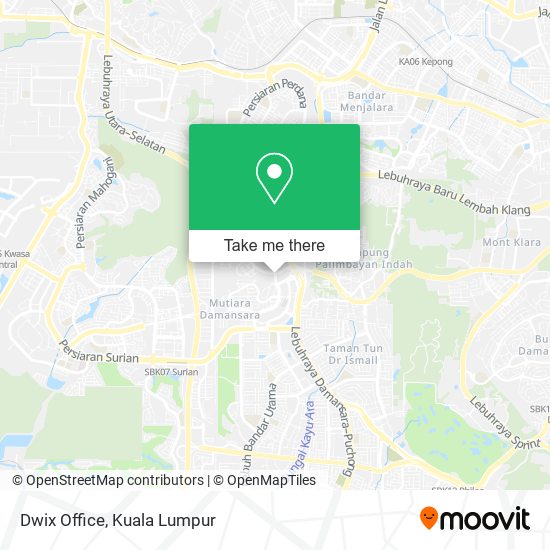 Dwix Office map