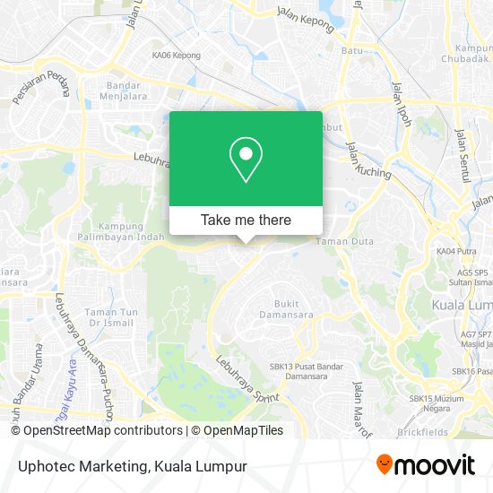 Uphotec Marketing map