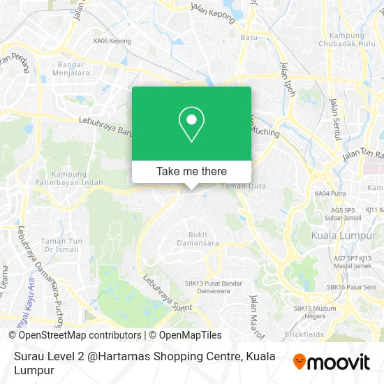 Surau Level 2 @Hartamas Shopping Centre map