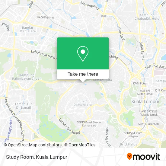 Study Room map