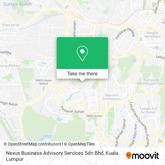 Nexus Business Advisory Services Sdn Bhd map