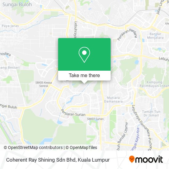 Coherent Ray Shining Sdn Bhd map