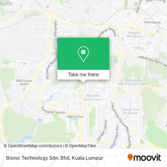 Bionic Technology Sdn. Bhd map