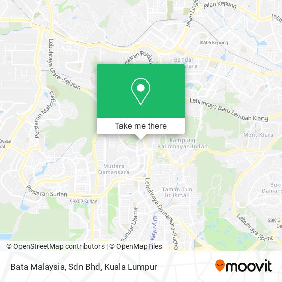 Peta Bata Malaysia, Sdn Bhd