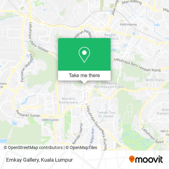 Emkay Gallery map