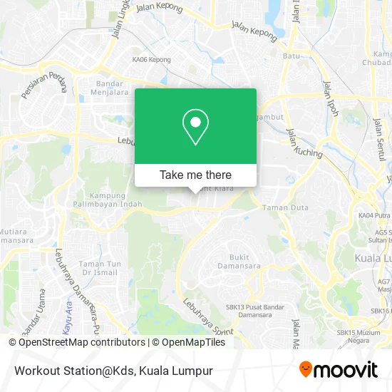 Workout Station@Kds map
