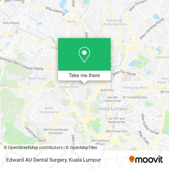 Edward AU Dental Surgery map