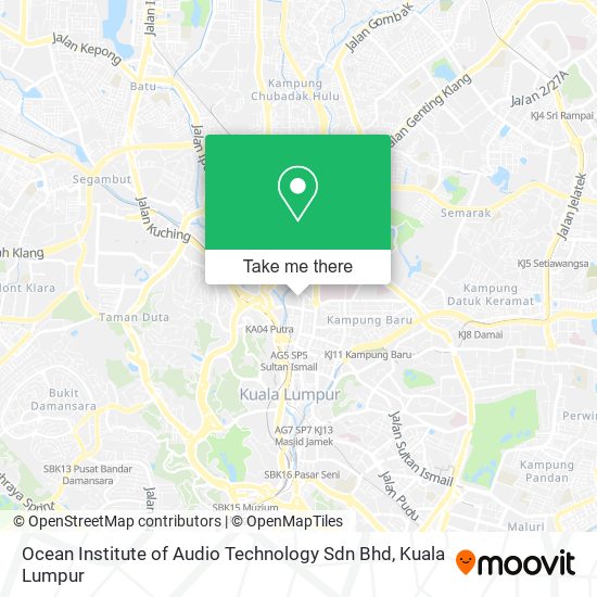 Peta Ocean Institute of Audio Technology Sdn Bhd
