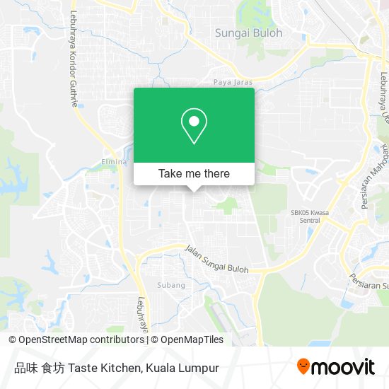 品味 食坊 Taste Kitchen map