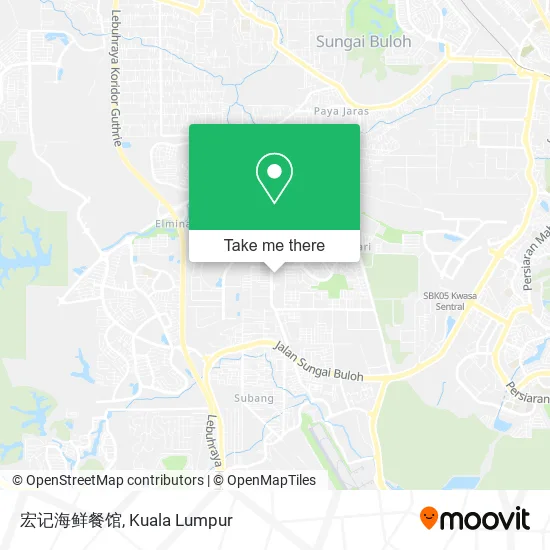 宏记海鲜餐馆 map