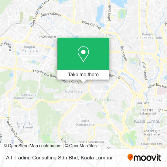 A I Trading Consulting Sdn Bhd map