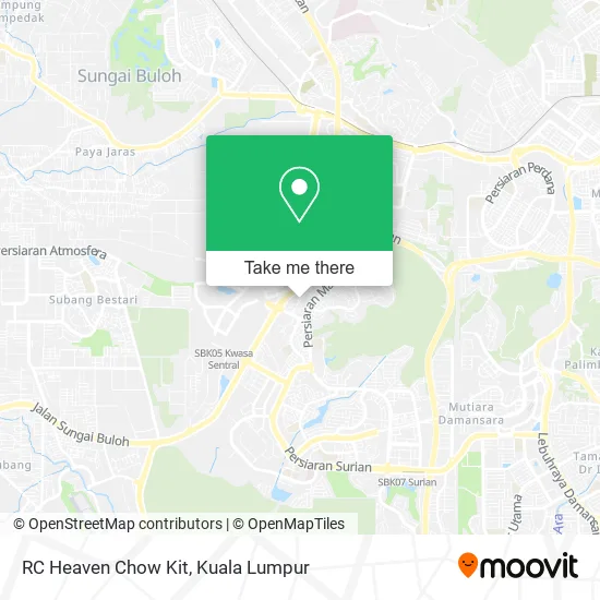 RC Heaven Chow Kit map