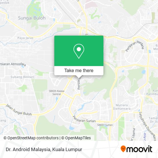 Peta Dr. Android Malaysia
