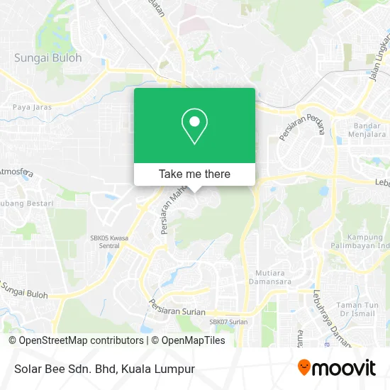 Solar Bee Sdn. Bhd map