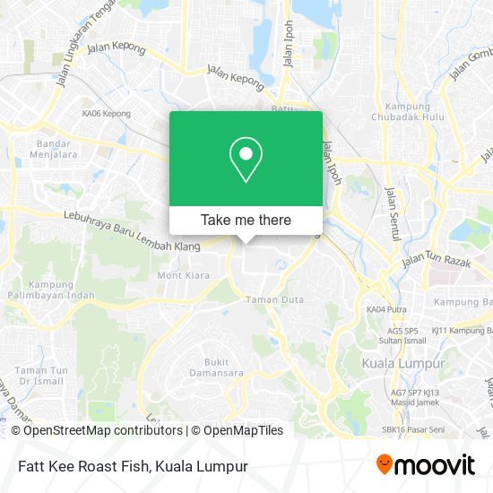 Fatt Kee Roast Fish map