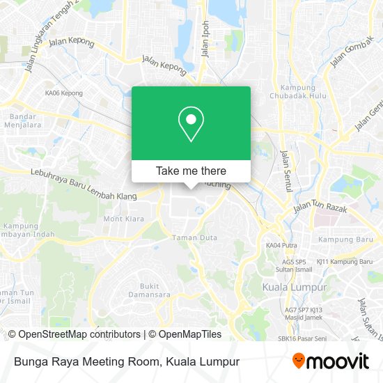 Peta Bunga Raya Meeting Room