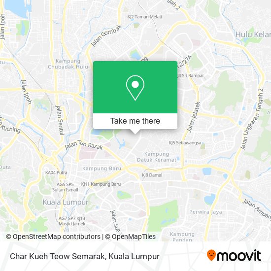 Char Kueh Teow Semarak map