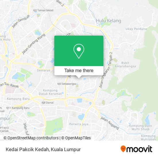 Kedai Pakcik Kedah map