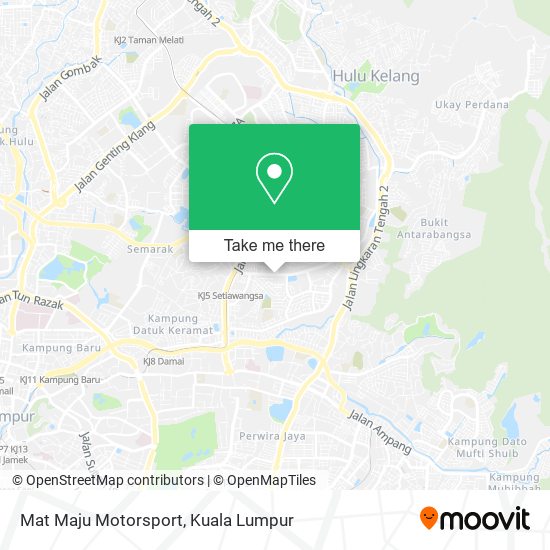 Mat Maju Motorsport map