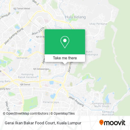 Gerai Ikan Bakar Food Court map