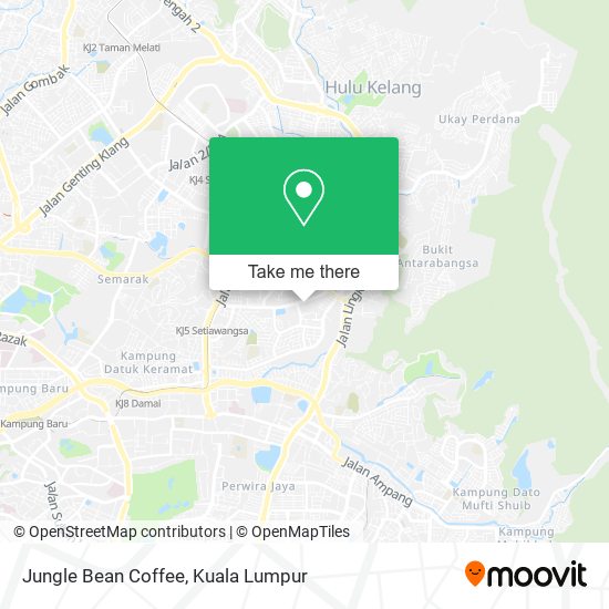 Jungle Bean Coffee map