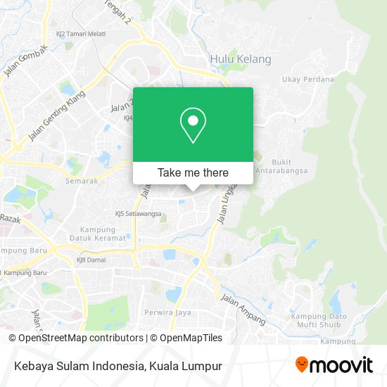 Kebaya Sulam Indonesia map