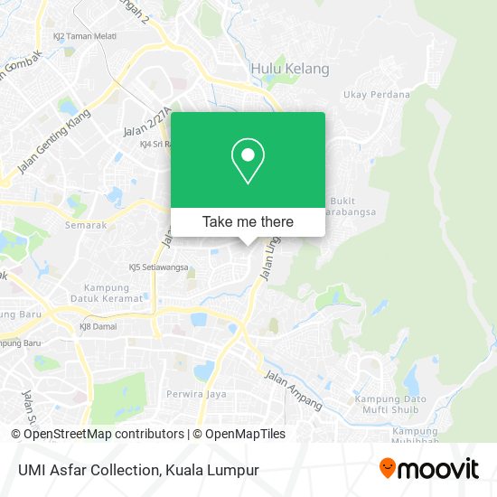 UMI Asfar Collection map