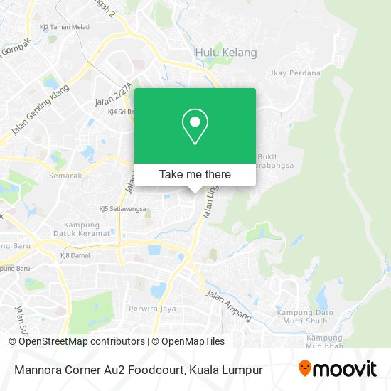 Mannora Corner Au2 Foodcourt map