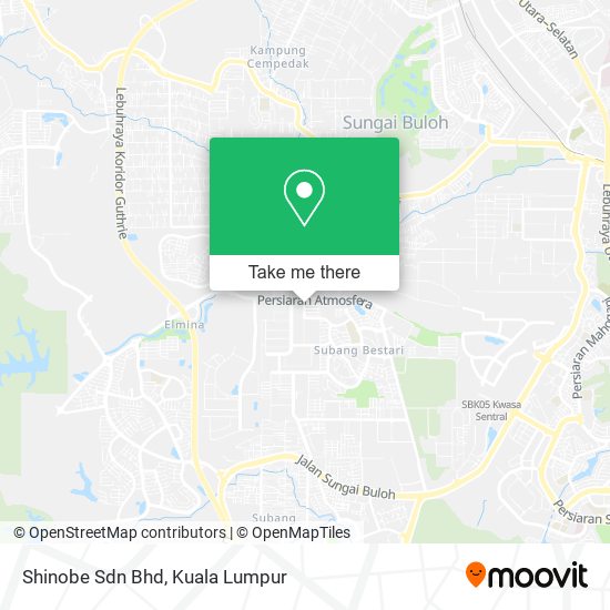 Shinobe Sdn Bhd map