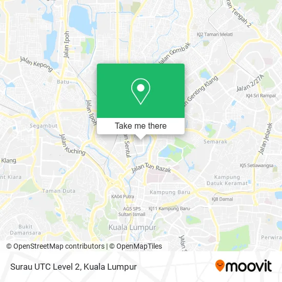 Surau UTC Level 2 map
