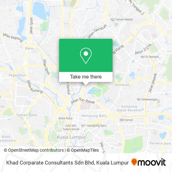 Khad Corparate Consultants Sdn Bhd map