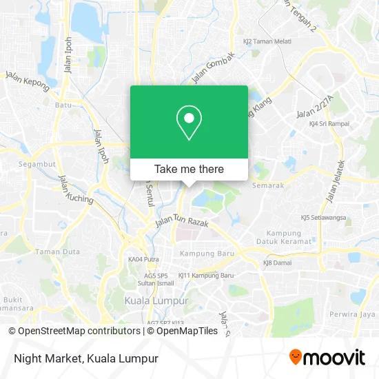 Night Market map
