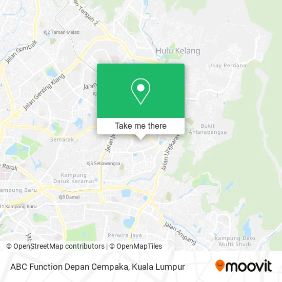ABC Function Depan Cempaka map