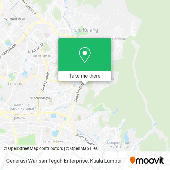 Generasi Warisan Teguh Enterprise map