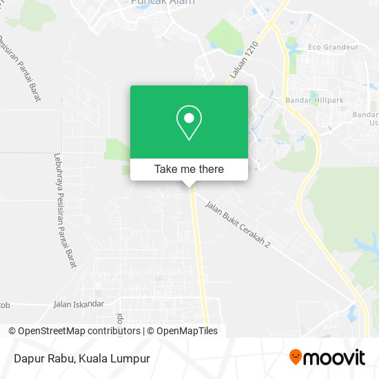 Dapur Rabu map