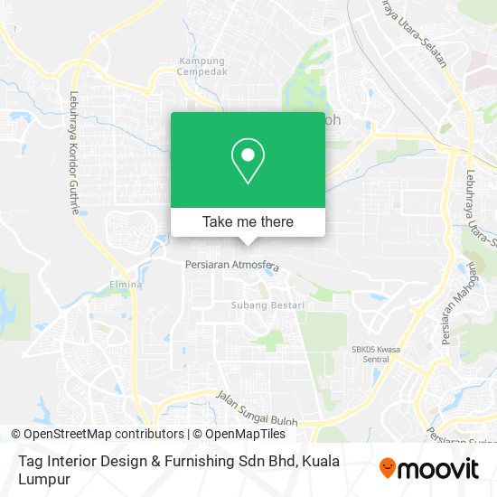 Peta Tag Interior Design & Furnishing Sdn Bhd