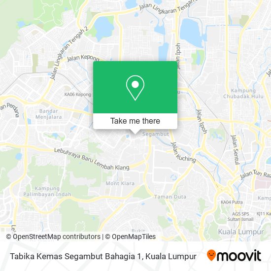 Tabika Kemas Segambut Bahagia 1 map